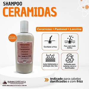 Shampoo Ceramidas - RM Farmacotécnica®