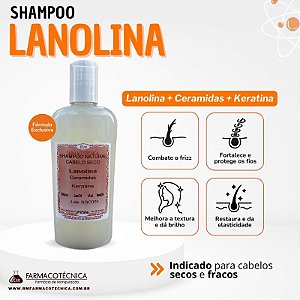 Shampoo Lanolina - RM Farmacotécnica®