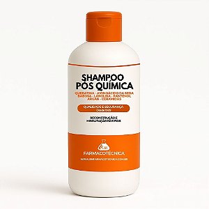 Shampoo Pós Quimica - RM Farmacotécnica®