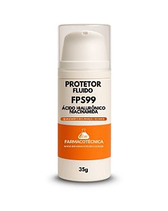 Protetor Solar Facial Fluido FPS99 35g - RM Farmacotécnica®
