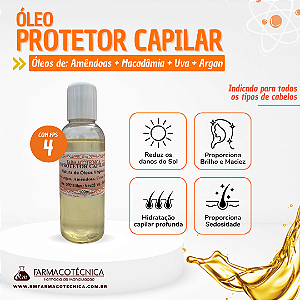 Óleo Protetor Capilar 100ml - RM Farmacotécnica®