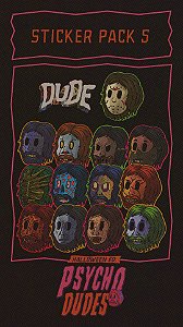 Psycho Dudes - Sticker Pack 5
