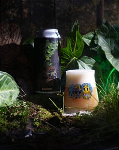 Cerveja Evocação - New England IPA  (Spectrum Citra /Talus /HBC 1019)  Lata 473mL