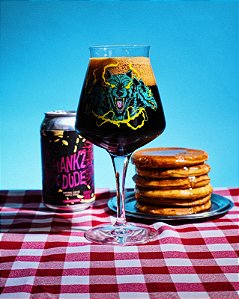 Cerveja Hankz x Dude - Imperial Stout (Collab Hankzbier)  Lata 350mL