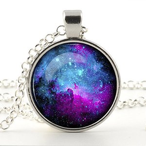 Colar Galáxia Nebulosa Cabeça de Cavalo