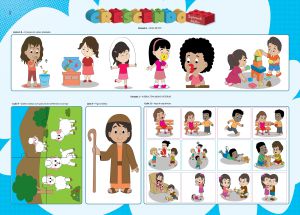 CRESCENDO SUPLEMENTO DIDÁTICO 4TRIM2021 CONVICÇÃO JARDIM DE INFÂNCIA DEUS ME FEZ A BÍBLIA TEM LINDAS HISTÓRIAS