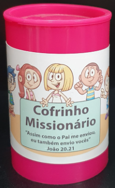 COFRINHO MISSIONÁRIO ROSA Z3