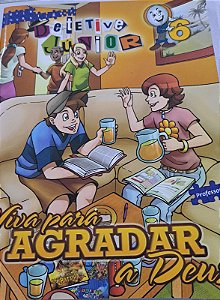 VIVA PARA AGRADAR A DEUS GUIA AVULSO PROFESSOR VOL 6 DETETIVE JÚNIOR CRISTÃ EVANGÉLICA