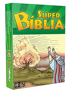 SUPER BÍBLIA VERDE CARTÕES COLORIDOS VELHO TESTAMENTO Z3 IDÉIAS
