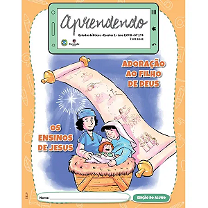 4T2025 APRENDENDO ALUNO CONVICÇÃO 274 ESCOLAR 1 7/8 ANOS ADORAÇÃO AO FILHO DE DEUS OS ENSINOS DE JESUS