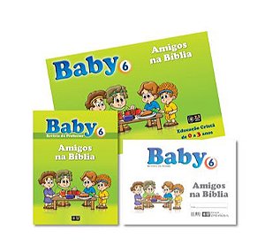 AMIGOS NA BÍBLIA KIT BABY VOL 6 Z3