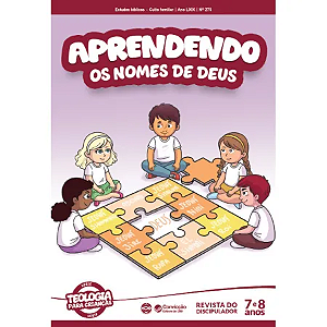 1T2026 APRENDENDO REVISTA DO DISCIPULADOR CONVICÇÃO 275 7 E 8 ANOS APRENDENDO OS NOMES DE DEUS