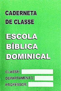 CADERNETA DE CLASSE EBD
