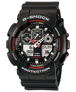 RELÓGIO CASIO G-SHOCK GA-100-1A4DR