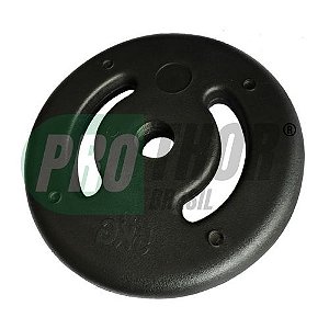 Anilha Injetada Abaulada 03kg