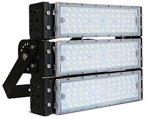 Projetor Refletor Modular Led Linear Ferro Torre 150w Ip67 - Preto - Cor da luz - Branco-frio 110V/220V 6500K