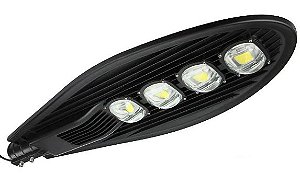 Luminária Pública Cob Super LED 200w Branco Frio  -  Para Poste