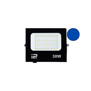 Refletor Holofote LED 30w Azul