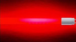 Lampada LED Tubular T8 18w - 1,20m - Vermelha