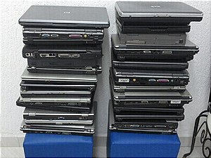 Lote notebook usado 50 unidades