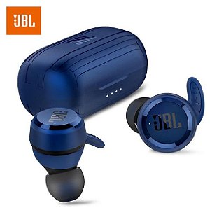 Fones de ouvido JBL t280 sem fio bluetooth Cor Azul *novo