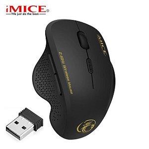 Mouse Imice ErgonÃ´mico Bluetooth Cor Preto *novo