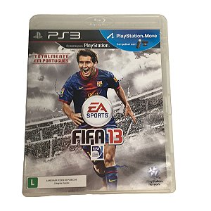 Jogo PS3 FIFA 13 MÃ­dia Fisica *seminovo