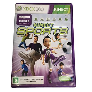 Jogo Xbox 360 Kinect Sport mÃ­dia fÃ­sica *seminovo