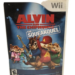 Jogo Wii Alvin And the Chipmunks mÃ­dia fÃ­sica *seminovo