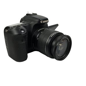 CÃ¢mera Canon EOS 70D Lente 18-55mm + Bateria e Carregador