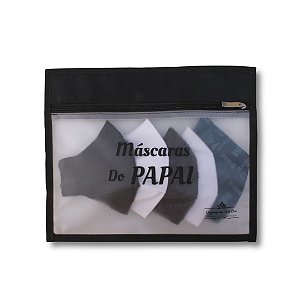 Necessaire para Máscaras do Papai - Organizando Com Elas