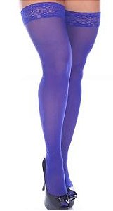 Meia Calça Lisa 7/8 Plus Size
