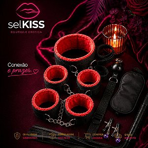 Kit Bondage Preto