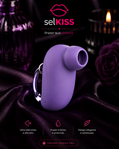 Vibrador de Clitóris Ondas Via App