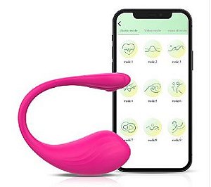 Vibrador de Casal Via APP