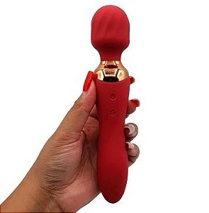 Vibrador Varinha 2 em 1