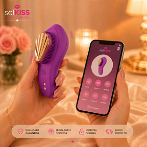 Vibrador de Calcinha Via APP