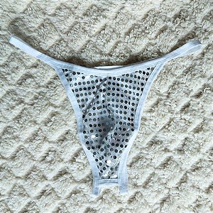 Cueca Tapa Sexo Brilhosa