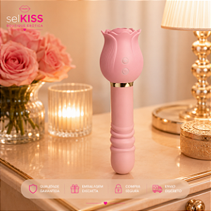 Vibrador Ponto G e Clitóris Vai e Vem