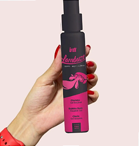 Gel Beijável Com Efeito Quente Chiclete