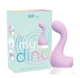 Vibrador My Dino Rosa 2x1
