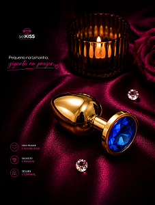 Plug Anal Dourado G