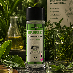 BREEZE Óleo para Massagem com Terpenos