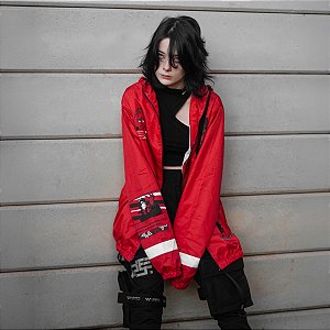 Corta Vento Vermelho - ChainsawMan - Persona 5