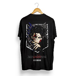 Camiseta - Attack On Titan - Levi Ackerman