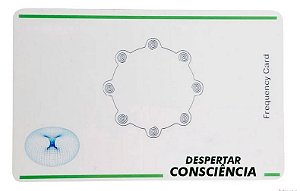 Cartão de Frequências Hertz - DESPERTAR CONSCIÊNCIA