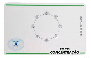 Cartão de Frequências Hertz - FOCO/CONCENTRAÇÃO