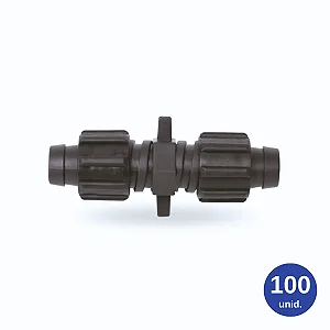 União 16mm com Porca (4 a 24 mil) - 100 unid.