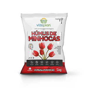 Húmus de Minhoca 5Kg  - Vitaplan