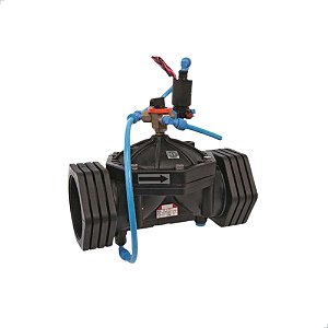 Válvula Elétrica 3" Baccara G500-EL90 + Válvula 1/8" N.O. 3 Vias + Conexões